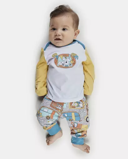 Kit Pagão Masculino Bebe Manga Longa