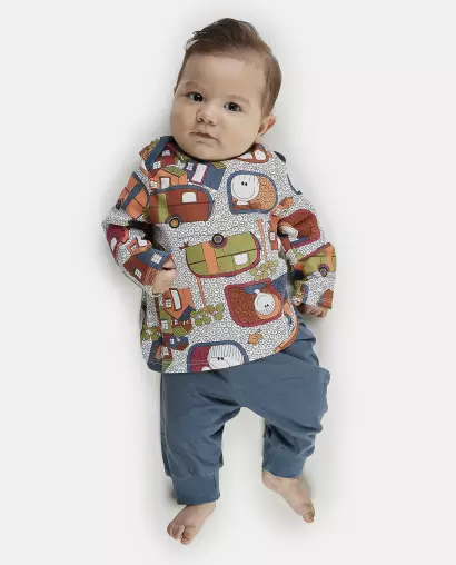 Kit Pagão Masculino Bebe Manga Longa