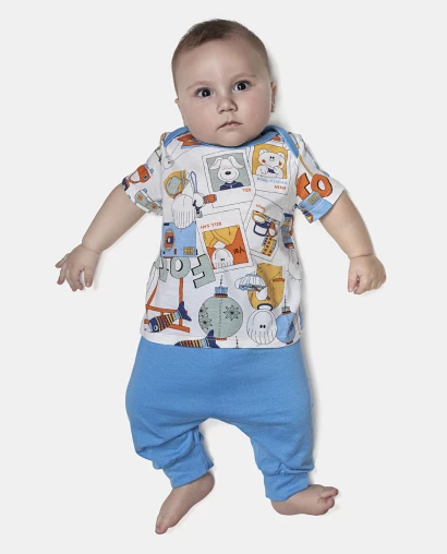 Kit Mijão Masculino Bebê Longo