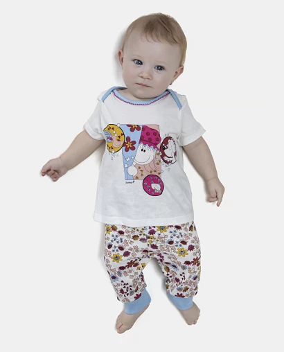 Kit Pagão Feminino Bebe Manga Curta