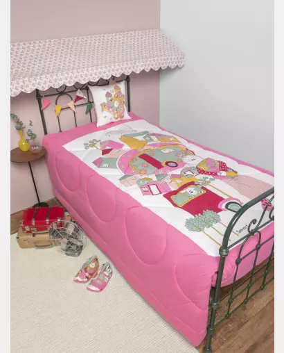 Edredom Solteiro Feminino