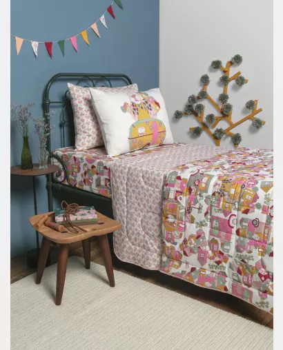 Colcha Solteiro Feminina