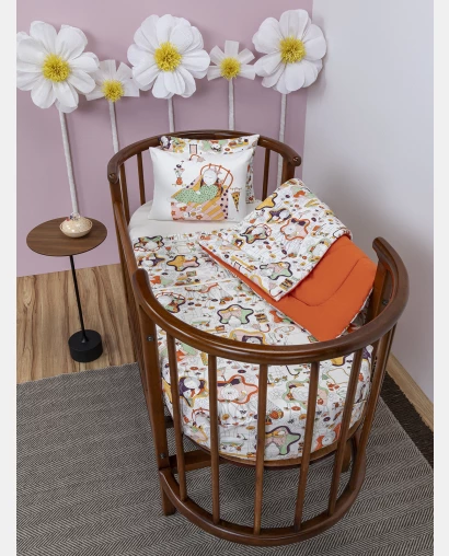 Jogo de Lençol Berço Feminino