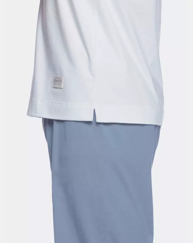 Pijama manga curta e calça           