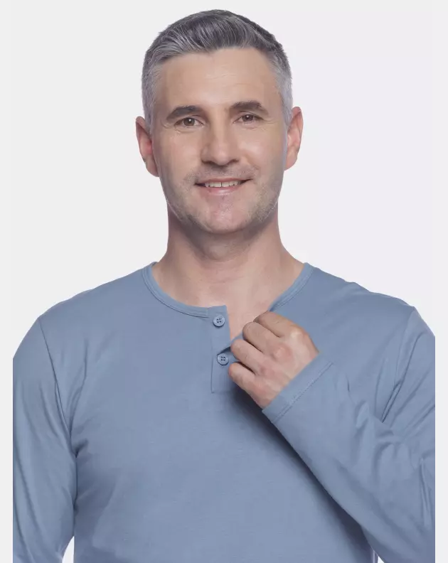 Homewear clássico manga longa e calça          