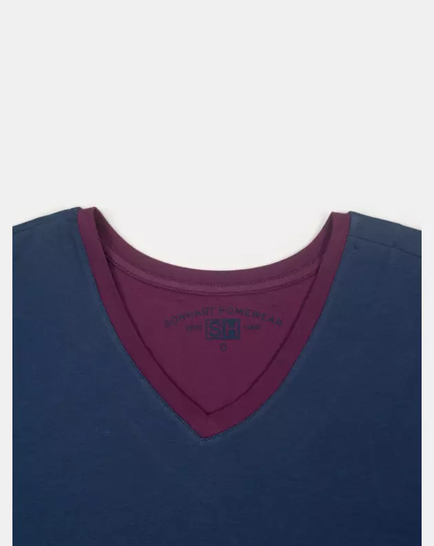 Pijama Manga Curta e Calça