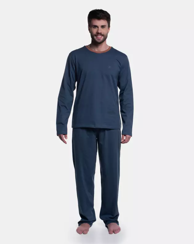 Pijama Manga Longa e Calça