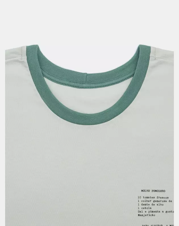 Pijama manga curta e short        