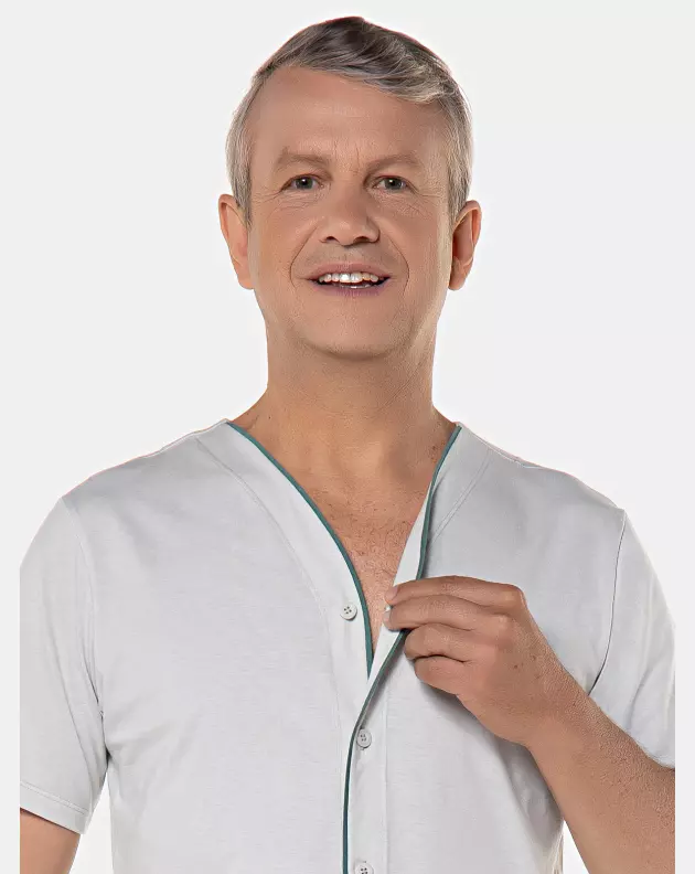 Homewear clássico manga curta e short     