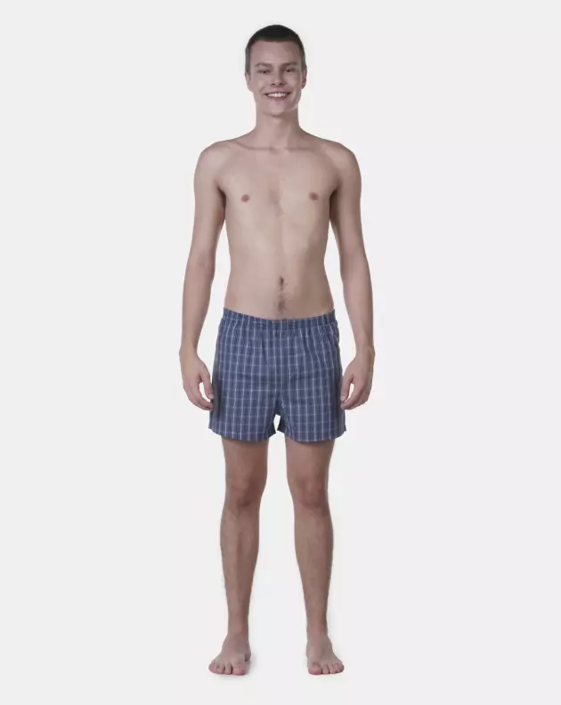 Short de Pijama Masculino Reto Xadrez