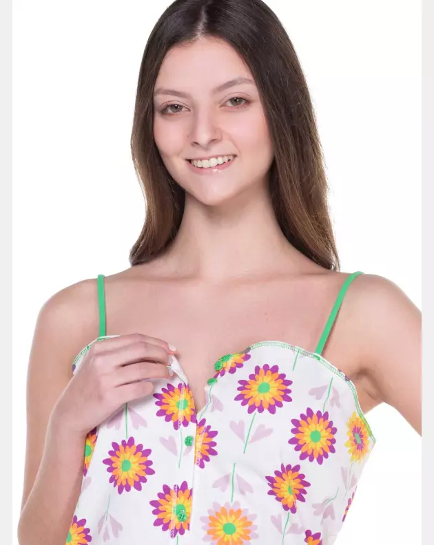 PIJAMA ALÇA E SHORT