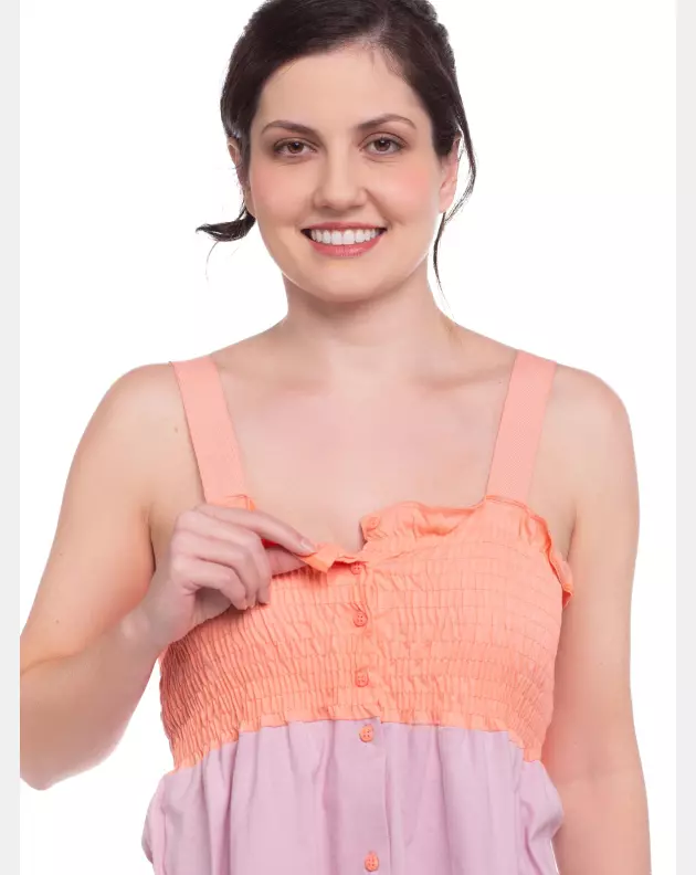 Homewear gestante alça e short