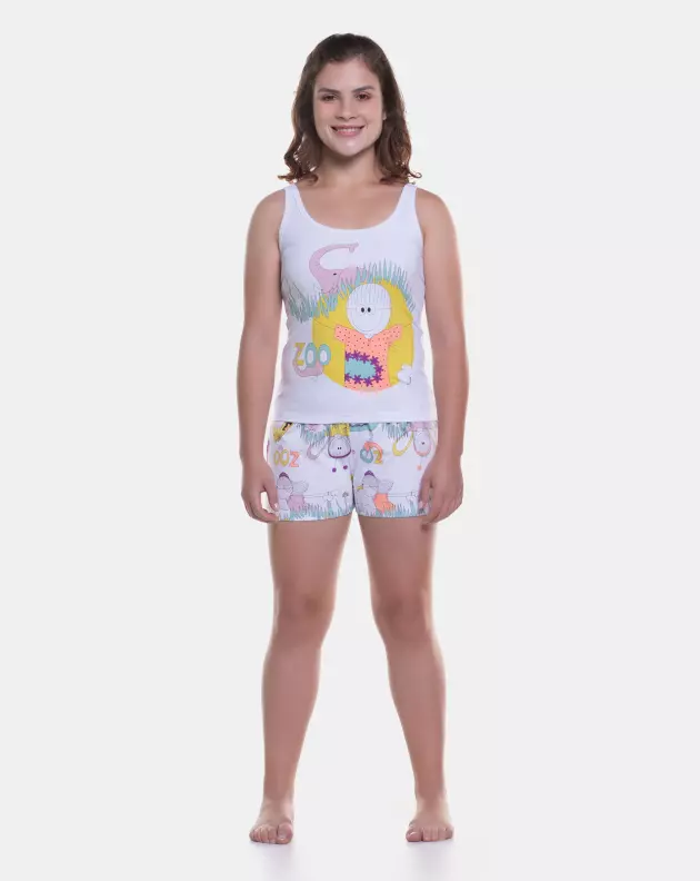 Pijama regata e short