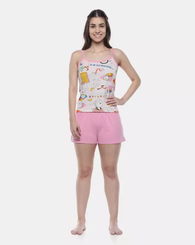 Pijama Alça e Short    