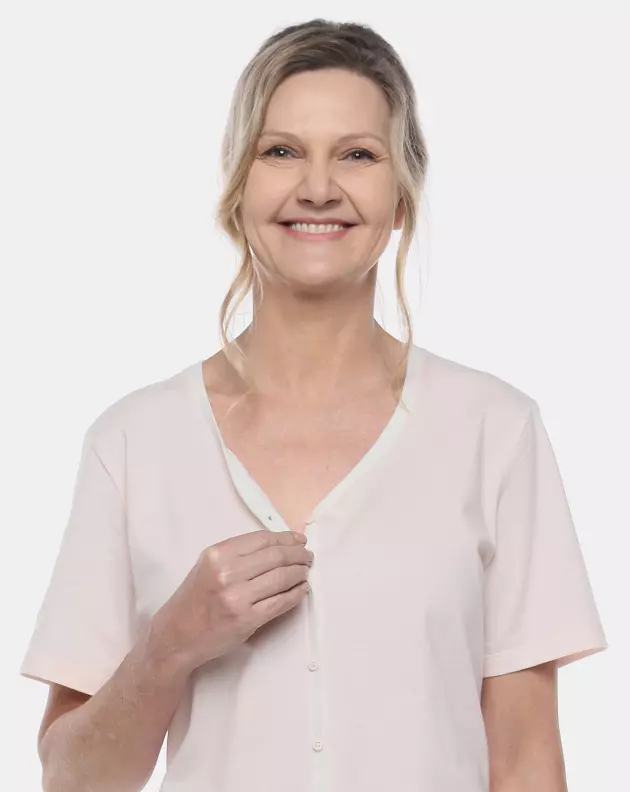 Pijama Feminino Adulto Manga Curta e Corsário