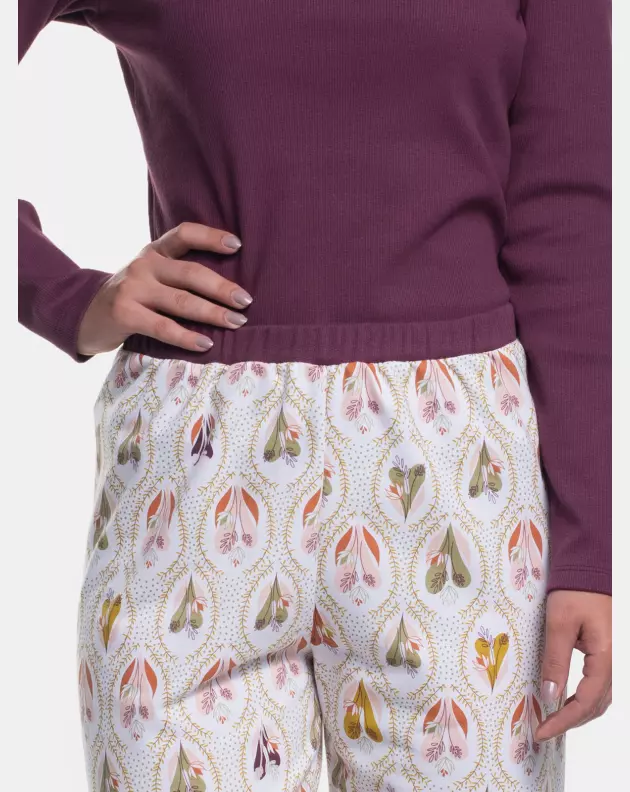 Pijama Manga Longa e Calça