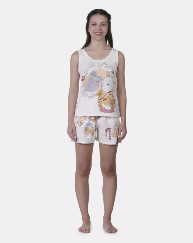 Pijama regata e short 