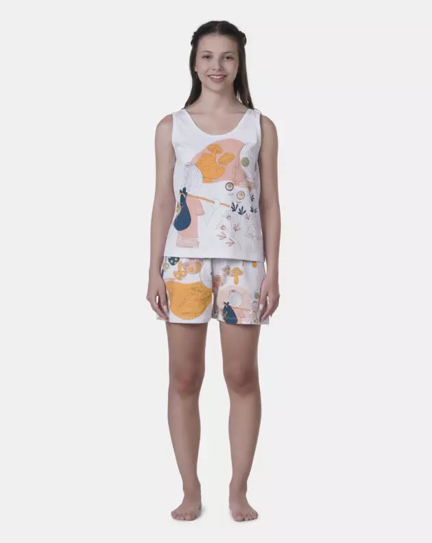 Pijama regata e short