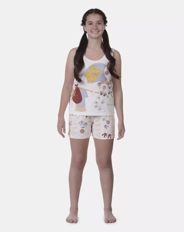 Pijama regata e short