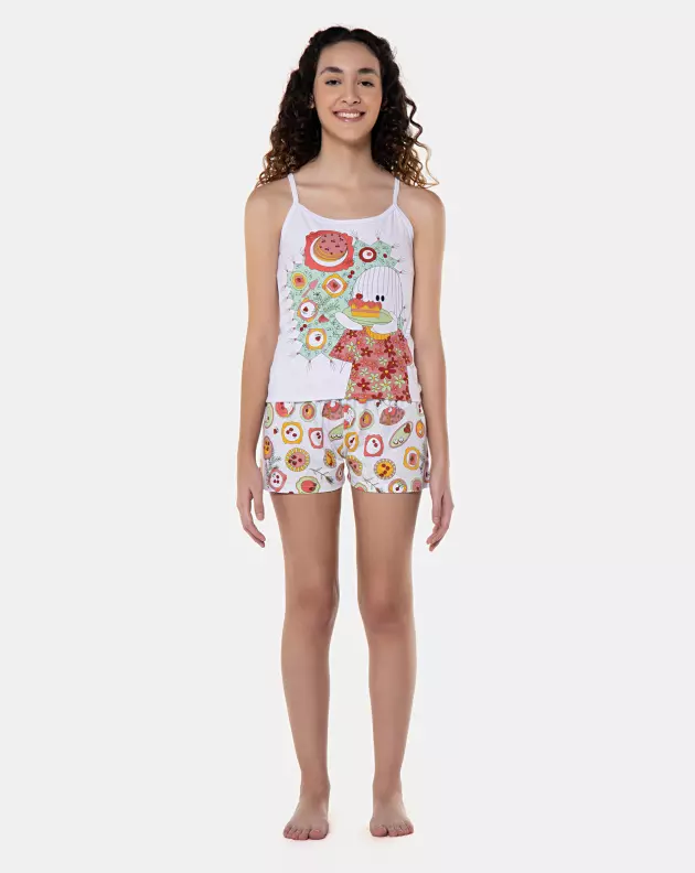 Pijama alça e short