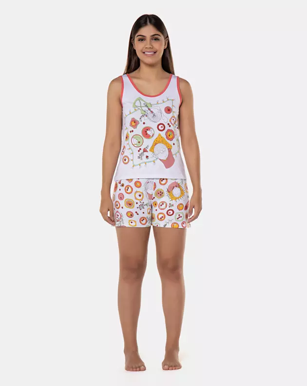 Pijama regata e short