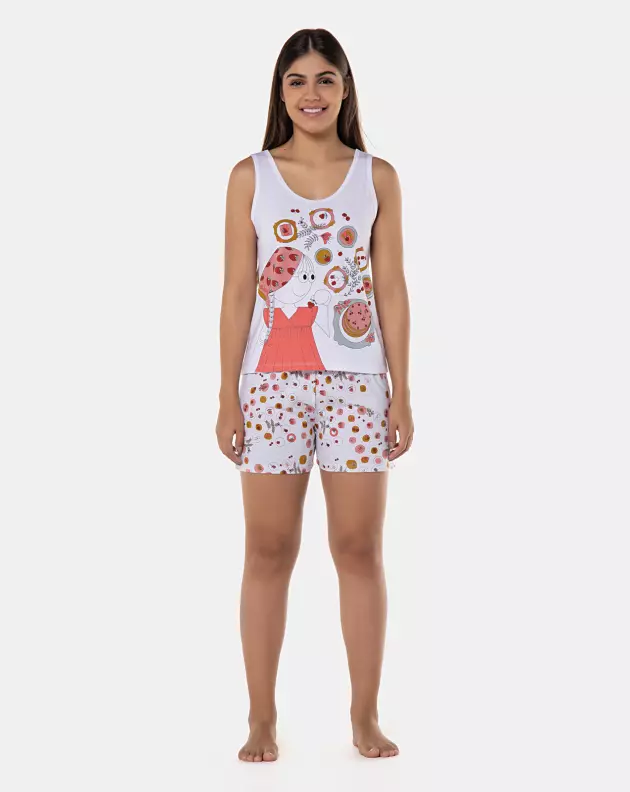 Pijama regata e short