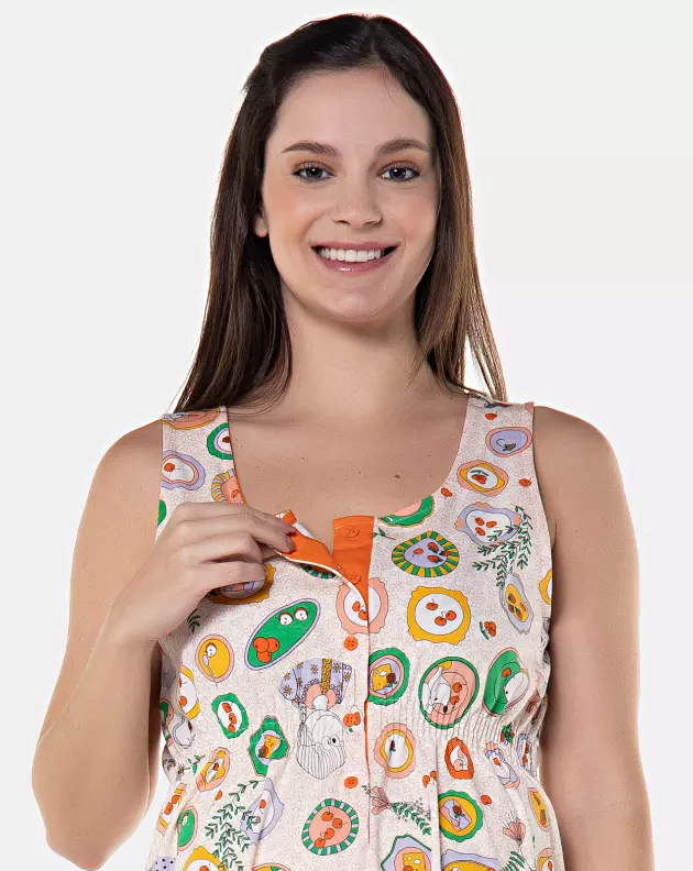 Homewear gestante regata e short