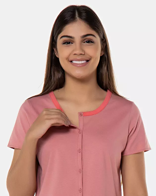 Homewear manga curta e corsário