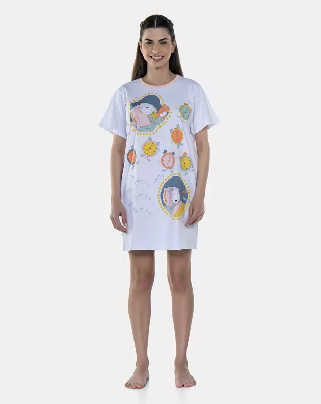 Camisão Manga Curta