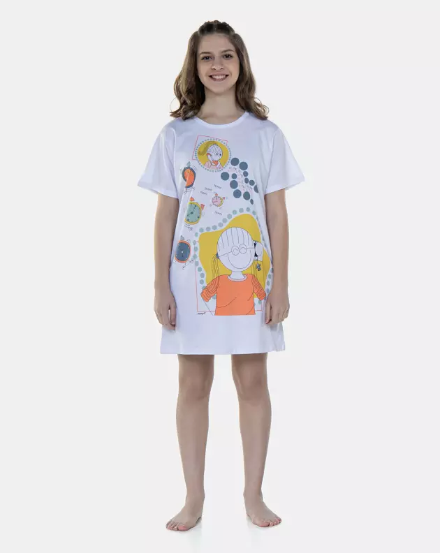 Camisão Manga Curta