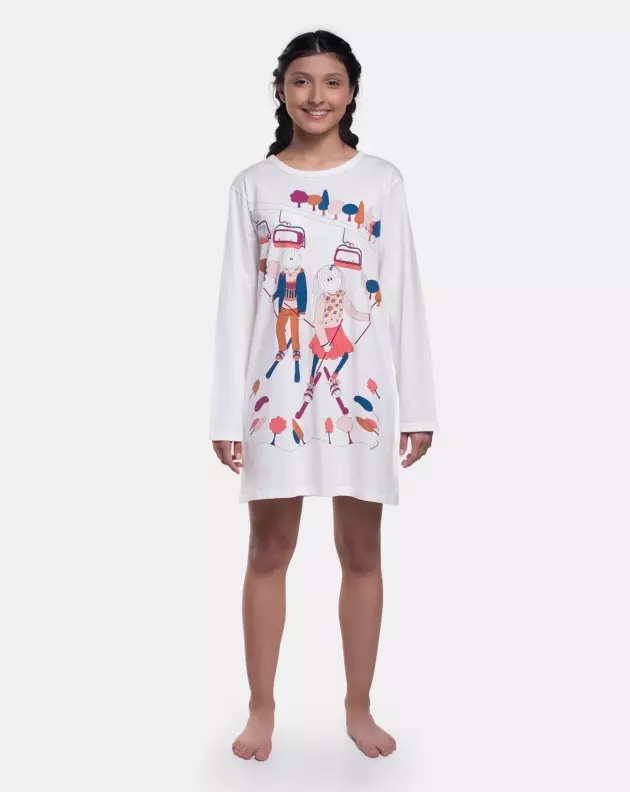 Camisão manga longa