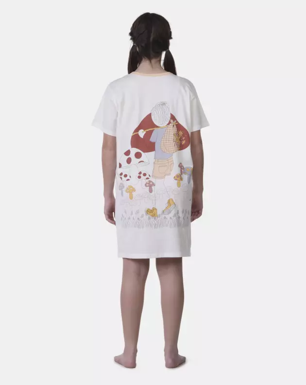 Camisão manga curta              