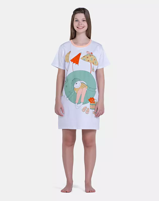 Camisão Manga Curta