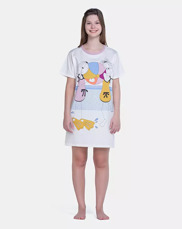 Camisão Manga Curta