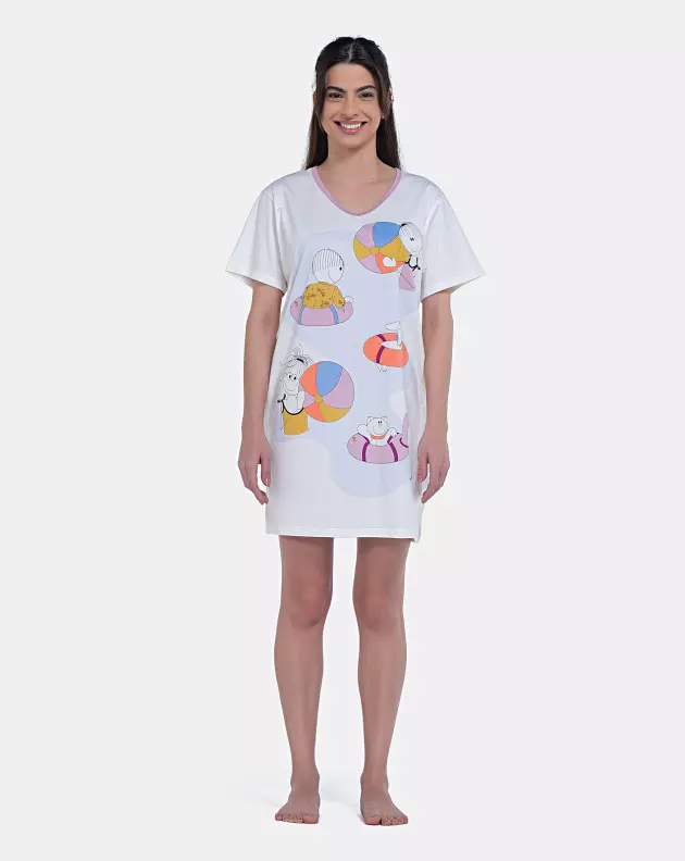 Camisão Manga Curta