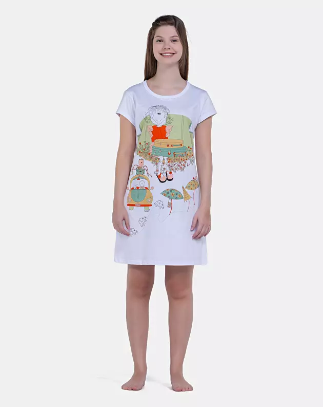 Camisão Manga Curta Cinturado