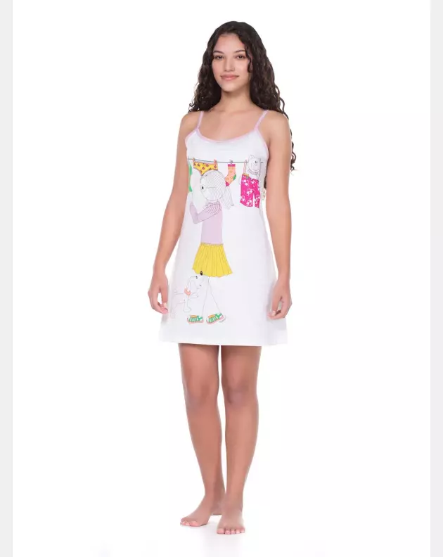 Camisola Feminina Adulto Alça