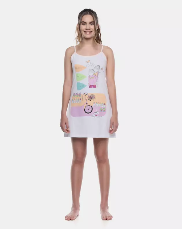 Camisola Feminina Adulto Alça