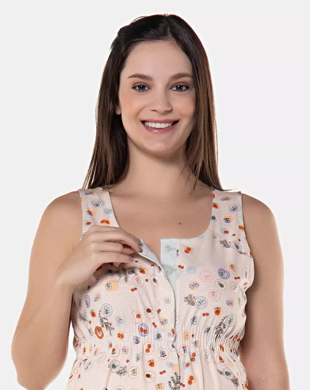 Camisola gestante regata