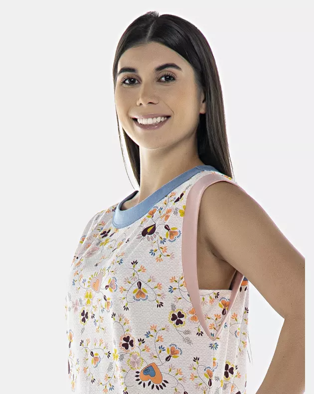 Camisola Feminina Adulto Regata
