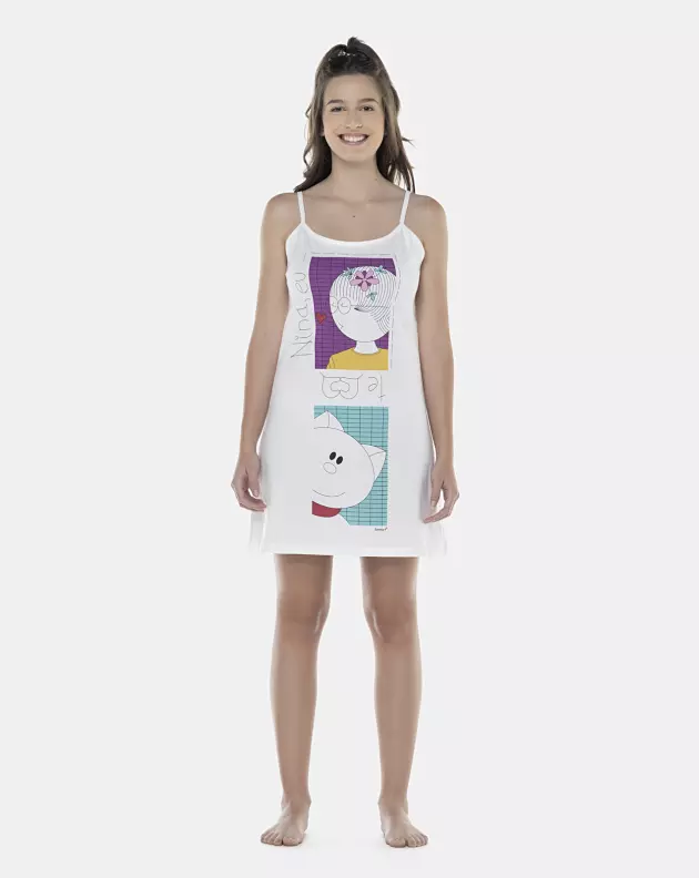 Camisola Feminina Adulto Alça