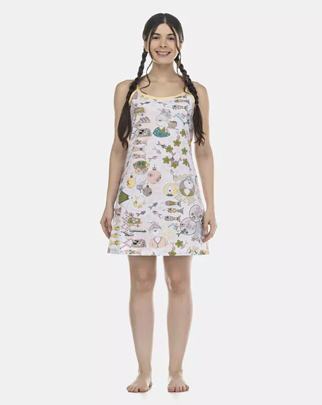 Camisola Feminina Adulto Alça
