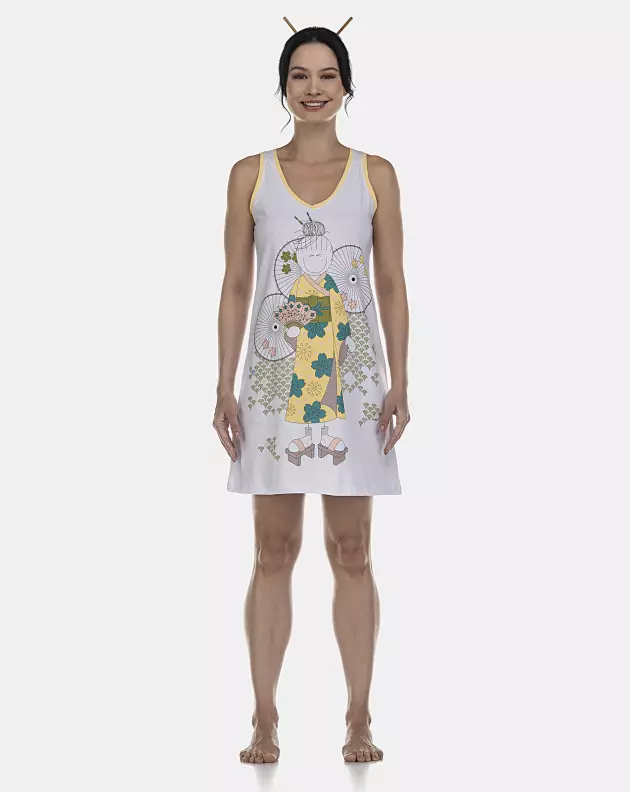 Camisola Feminina Adulto Regata Decote V