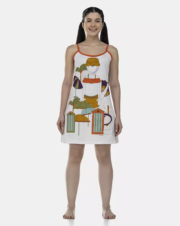 Camisola Feminina Adulto Alça