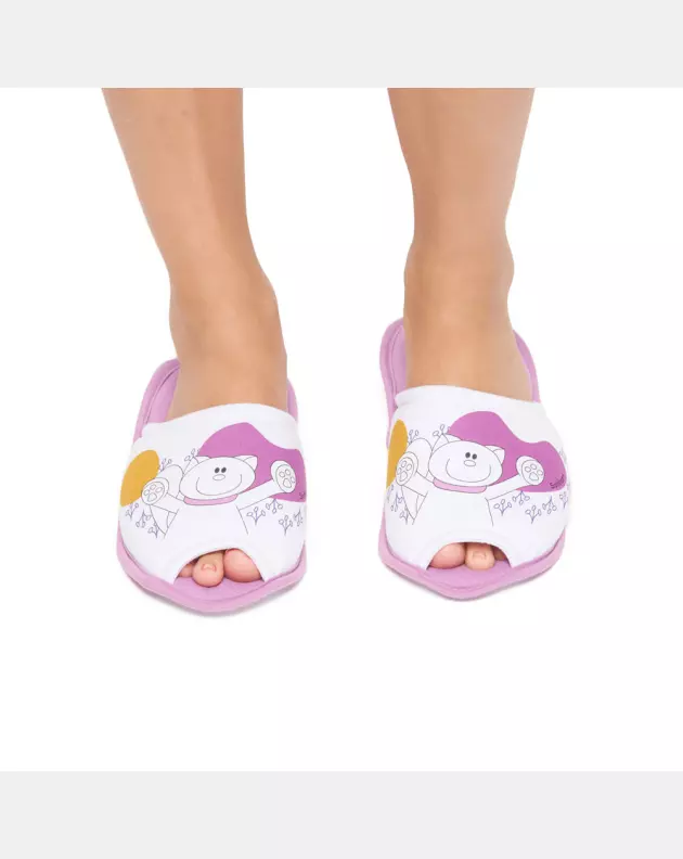 Pantufa Feminino Adulto Com Abertura
