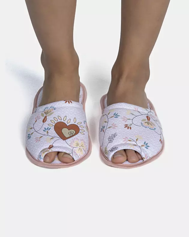 Pantufa Feminina Adulto Com Abertura