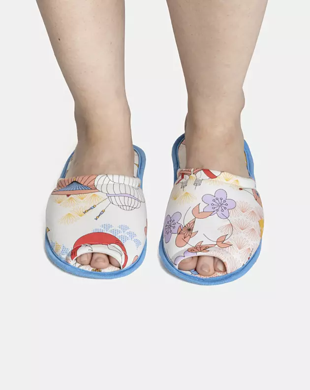 Pantufa Feminina Adulto Com Abertura