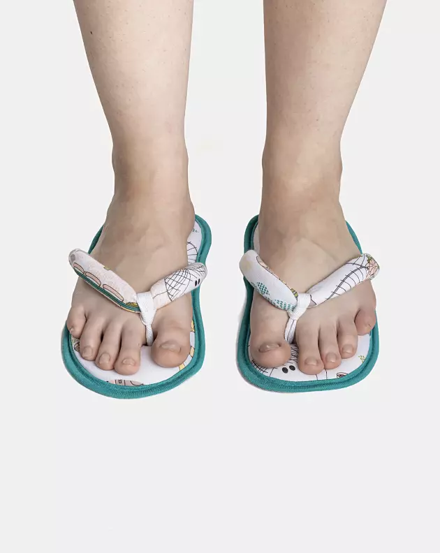 Chinelo Feminino Adulto Tiras 