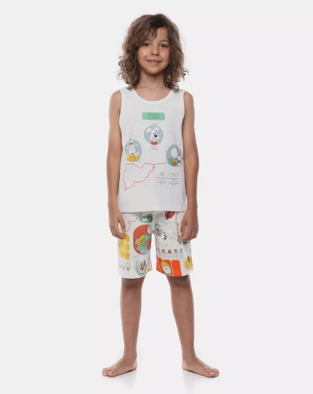 Pijama Regata e Bermuda