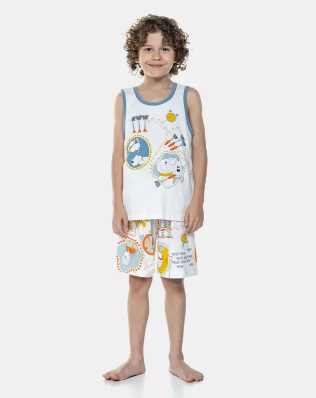 Pijama Regata e Bermuda